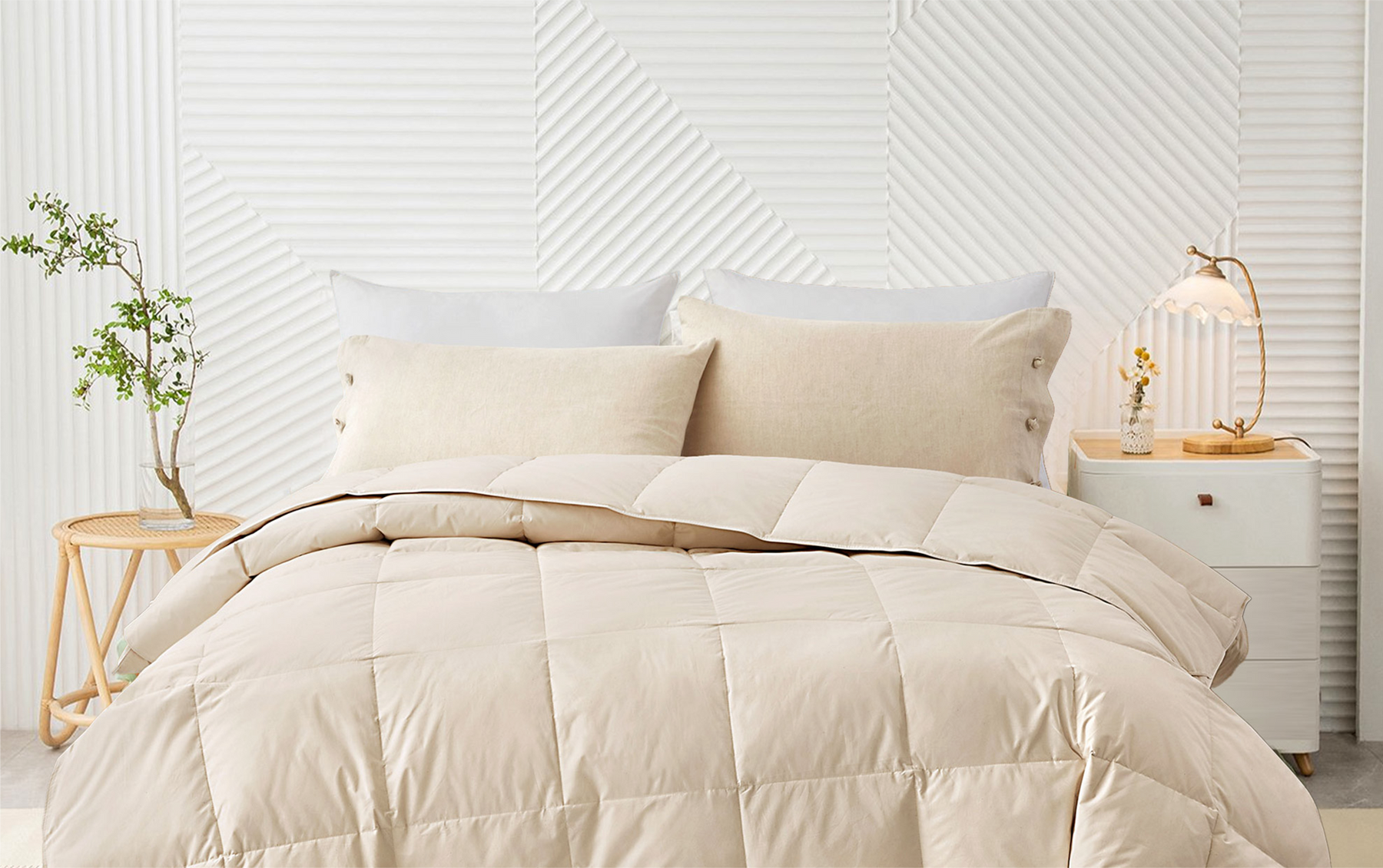 Organic Cotton Down Comforter: The Perfect Blend of Luxury and Sustainability