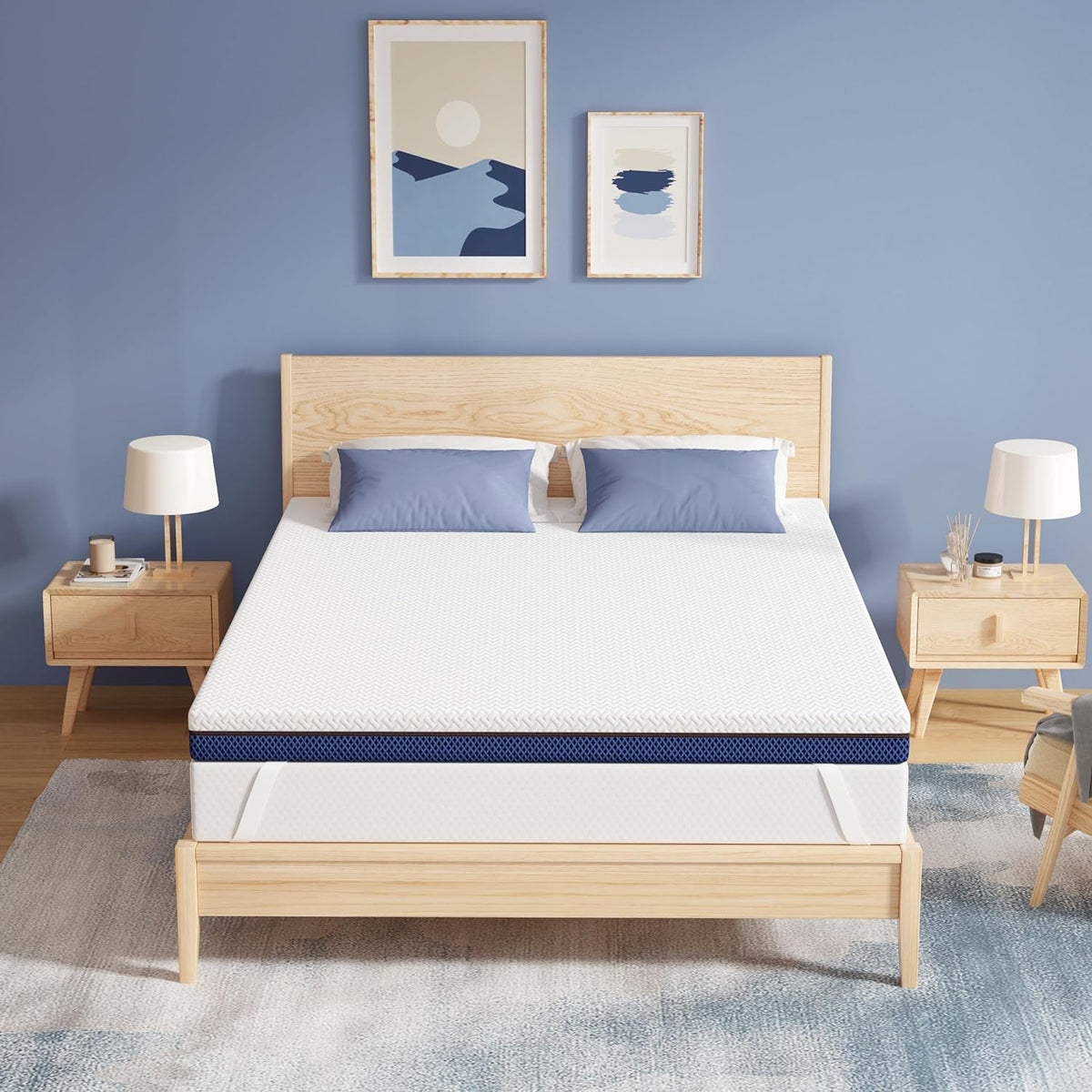 Full vs. Queen: Size Comparison of A Mattress Topper — Bafode
