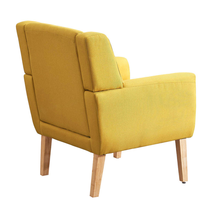 Modern Upholstered Accent Chair, Single Sofa