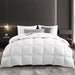 All Seasons Down Comforter, White Goose Feather Fiber and Down Comforter