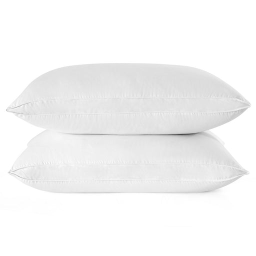 Goose Down Feather Pillows Set of 2