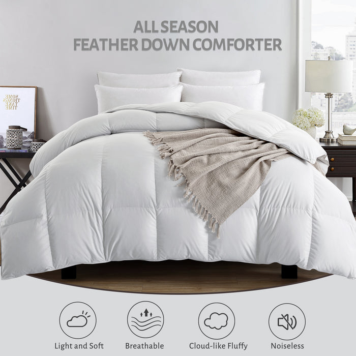 All Season Feather Down Comforter