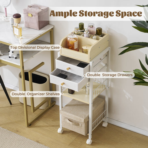 Floor Makeup Organizer Storage