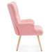 Pink Accent Chair