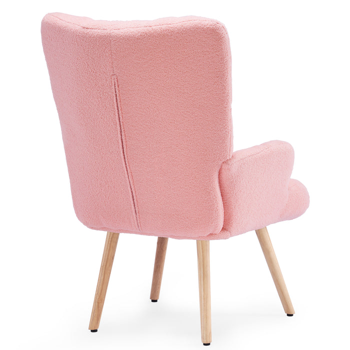 Pink Accent Chair