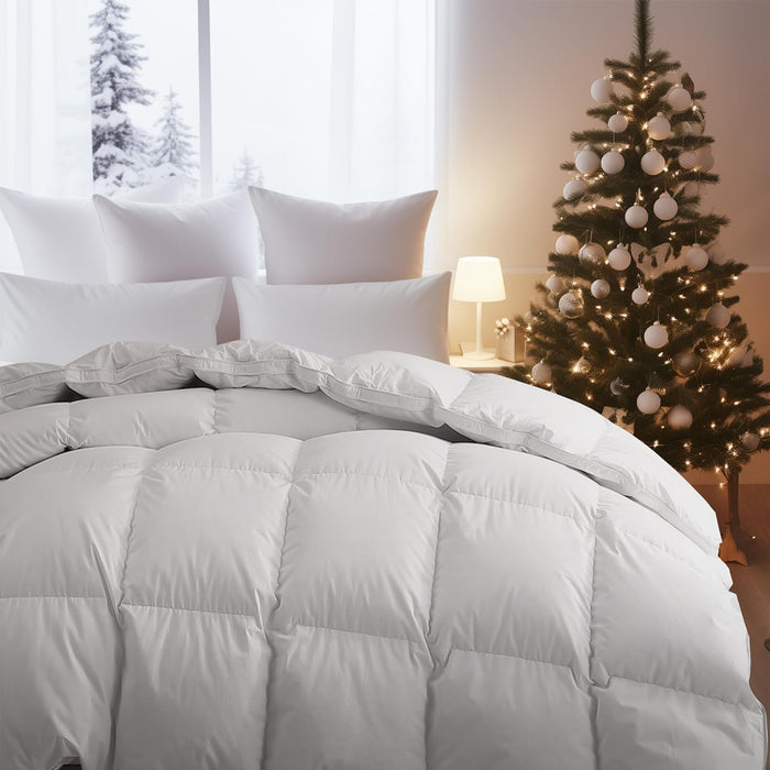 Bafode Heavyweight Goose Feather Down Comforter