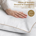 Queen Size Goose Feather Down Pillow,