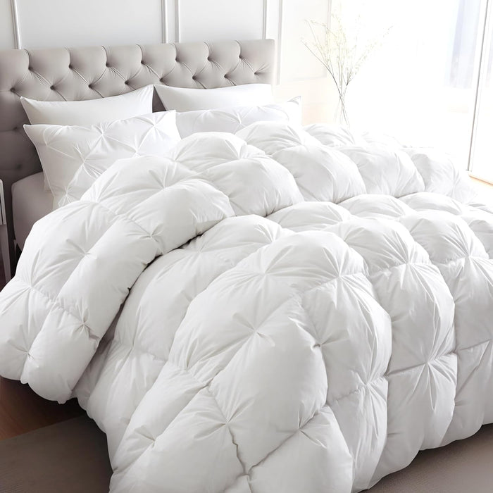 White Goose Down Feather Comforter