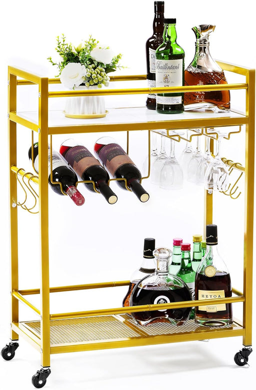 Bafode Golden Bar Cart