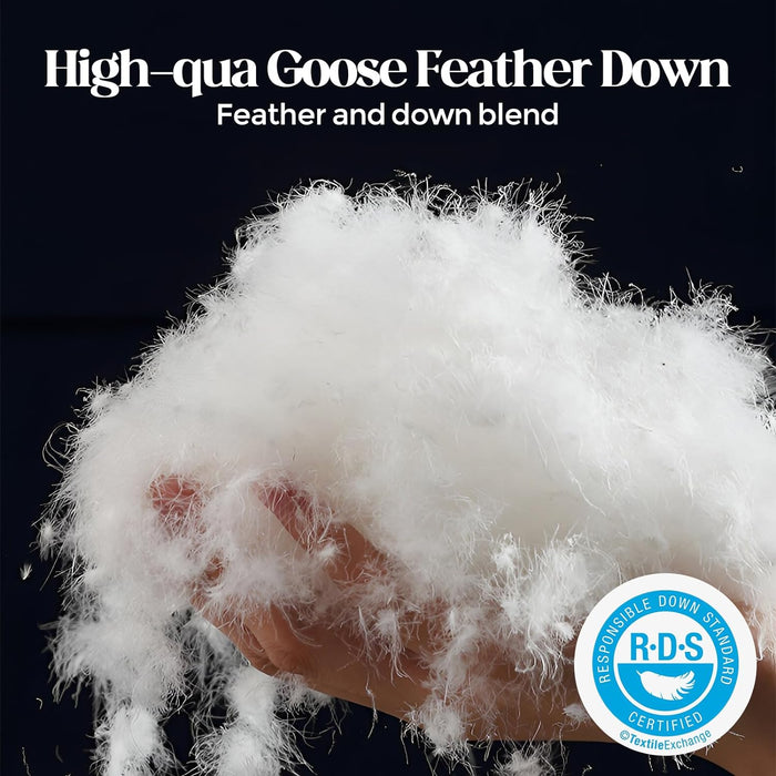 Goose Down Feather Pillows