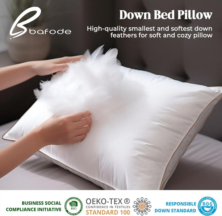 Bafode Bed Pillows for Sleeping 2 Pack