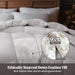 Bafode Heavyweight Goose Feather Down Comforter