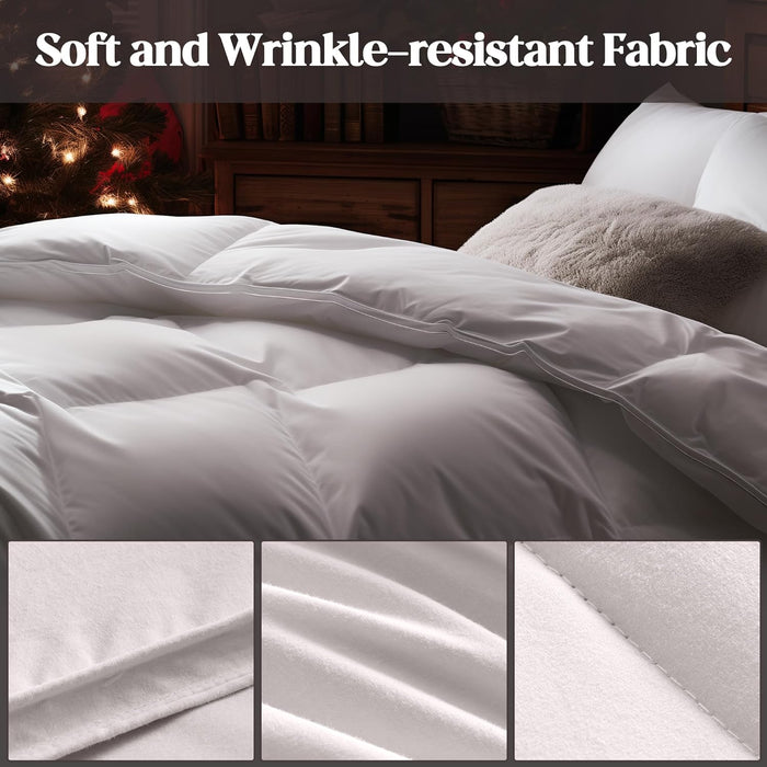 Bafode Heavyweight Goose Feather Down Comforter