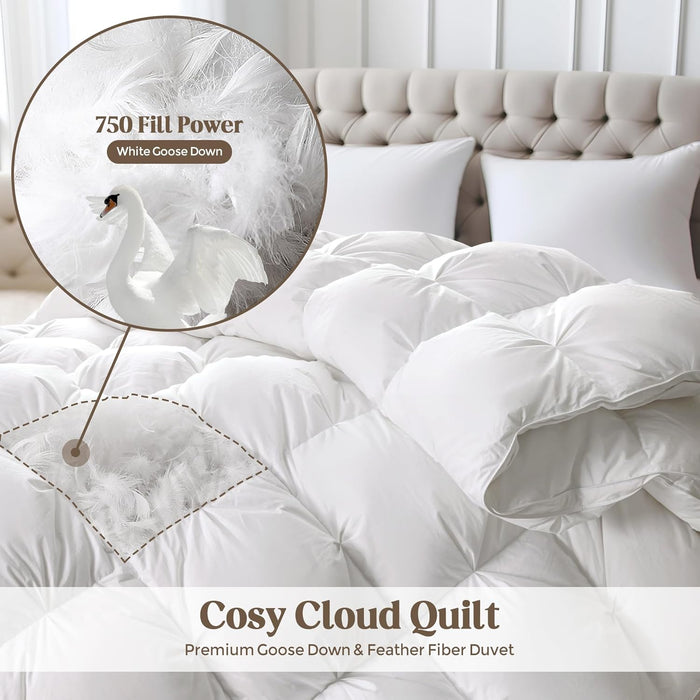 Goose Down Feather Comforter